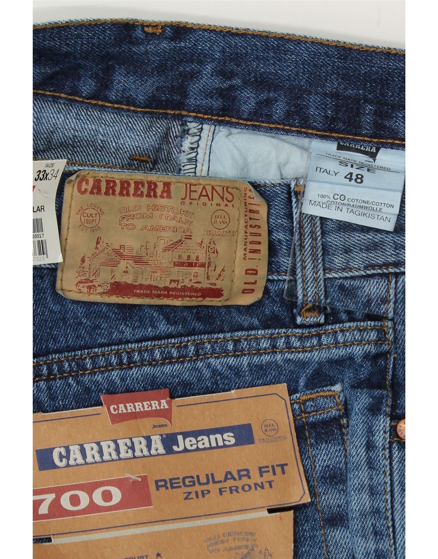 Jeans 700 Carrera 700 Regular Cotone Art 700 Pantaloni Carrera