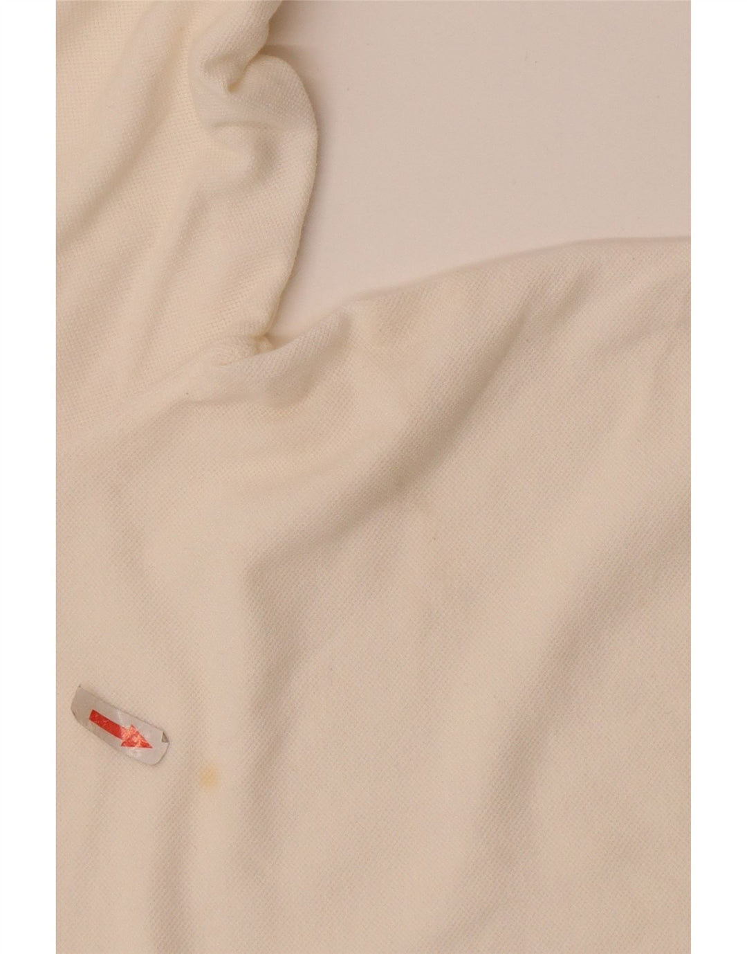 L.L.Bean Womens Long Sleeve Polo Shirt UK 14 Medium White