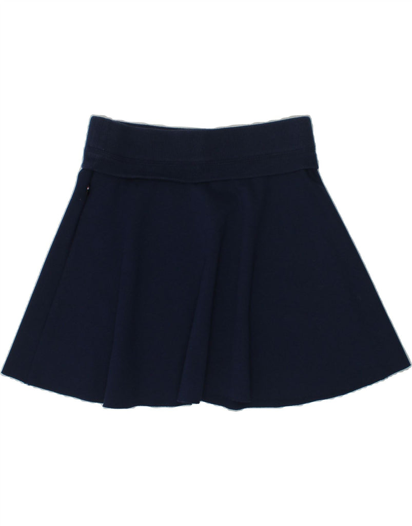 TOMMY HILFIGER Girls A-Line Skirt 8-9 Years Medium Navy Blue | Vintage Tommy Hilfiger | Thrift | Second-Hand Tommy Hilfiger | Used Clothing | Messina Hembry 