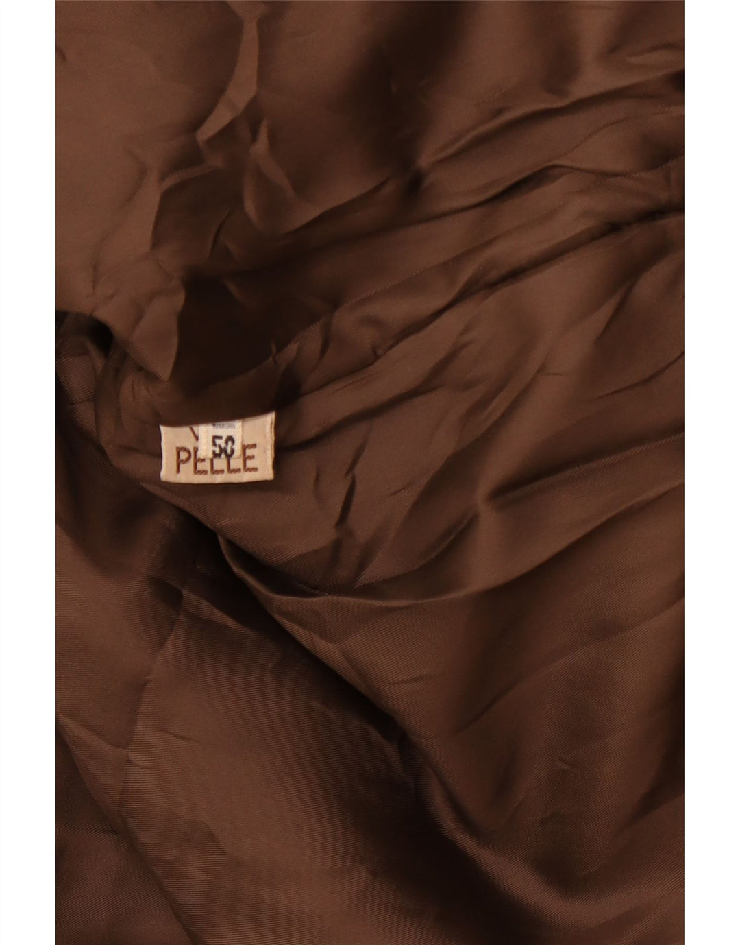 VINTAGE Mens Leather Jacket IT 50 Large Brown Leather