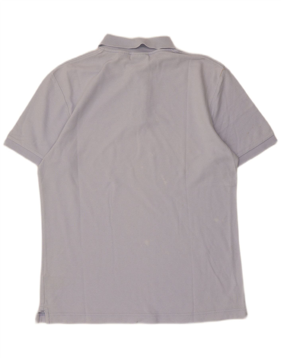 Fila Mens Polo Shirt Medium Blue Cotton