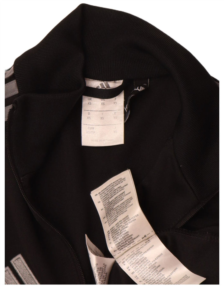 Adidas Mens Climacool Zip Neck Pullover Tracksuit Top XS Black Colourblock