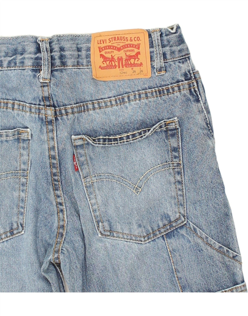 LEVI'S Boys Carpenter Regular Tapered Jeans 11-12 Years W26 L26 Blue | Vintage Levi's | Thrift | Second-Hand Levi's | Used Clothing | Messina Hembry 