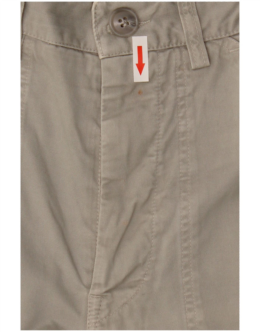 Powell Mens Straight Cargo Trousers W32 L28 Grey