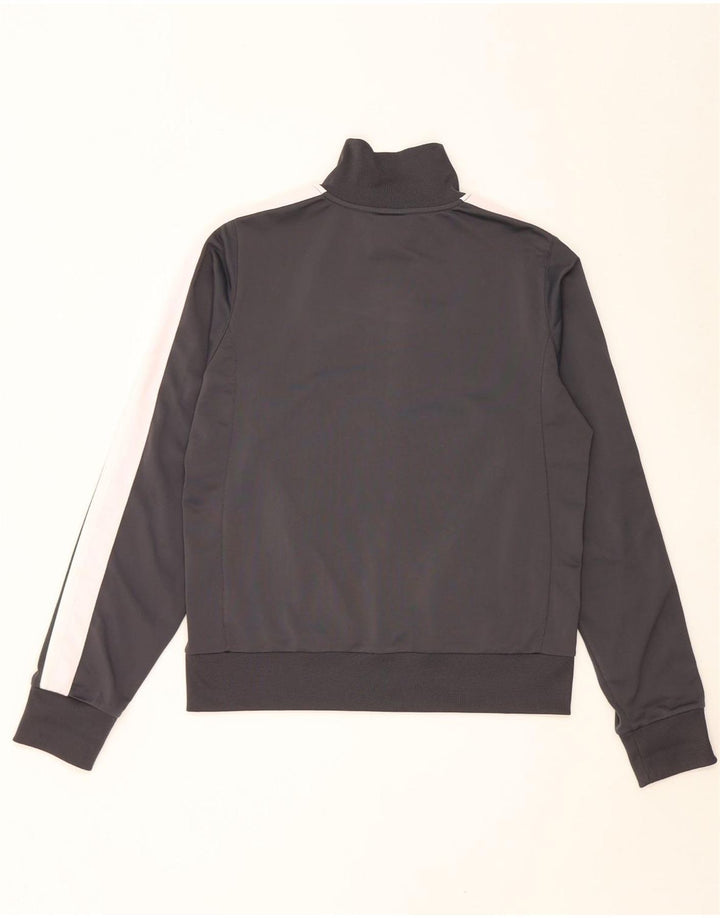 Nike Womens Crop Tracksuit Top Jacket UK 14/16 Large Grey Colourblock