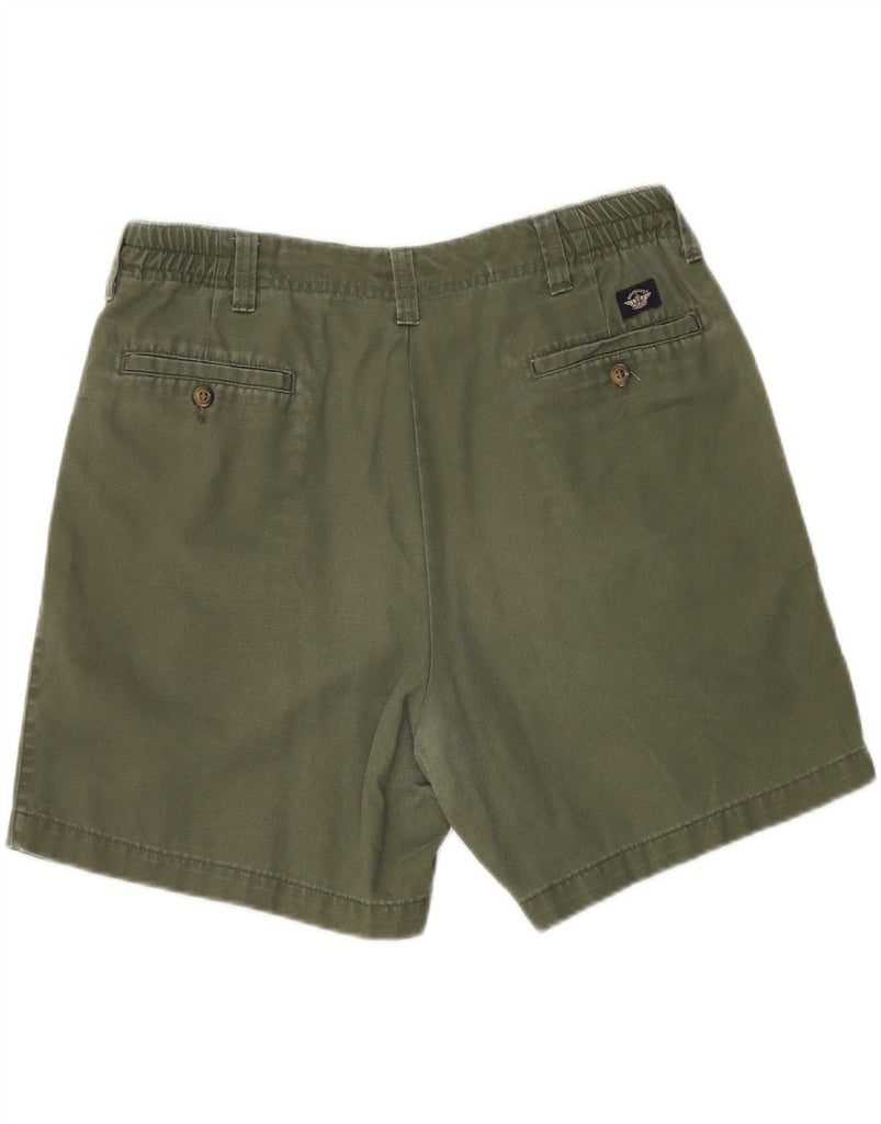 DOCKERS Mens Pegged Chino Shorts W36 Large Khaki Cotton Vintage Dockers and Second-Hand Dockers from Messina Hembry 