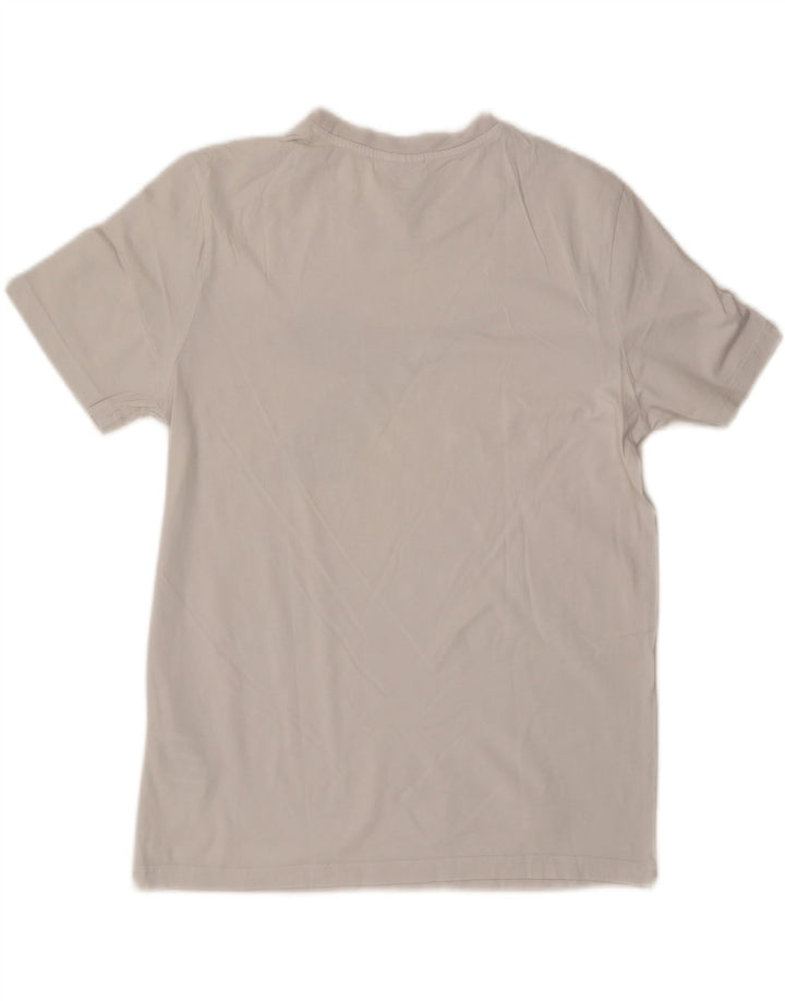 Diadora Mens Graphic T-Shirt Top Small White Cotton