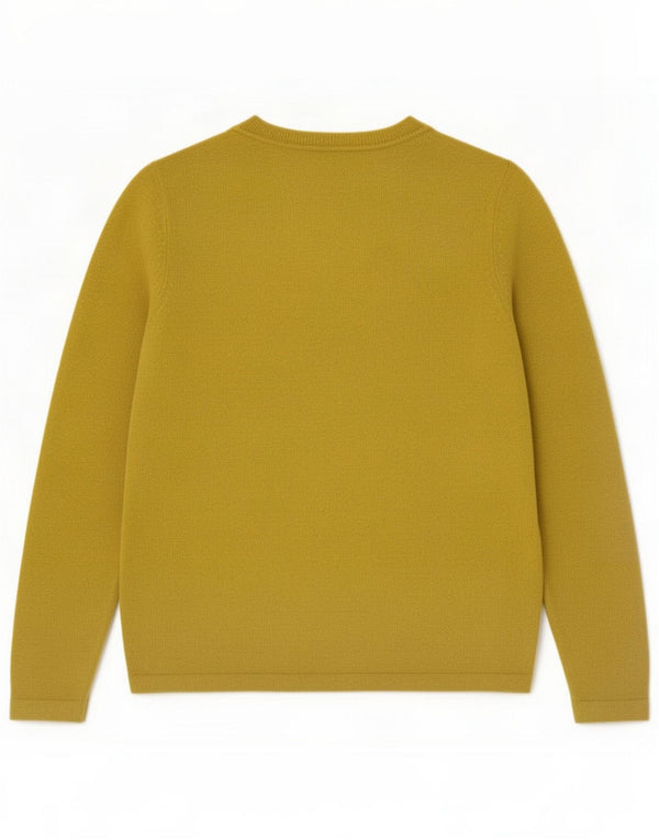 Marks & Spencer Womens Boat Neck Jumper Sweater UK 12 Medium Green Acrylic