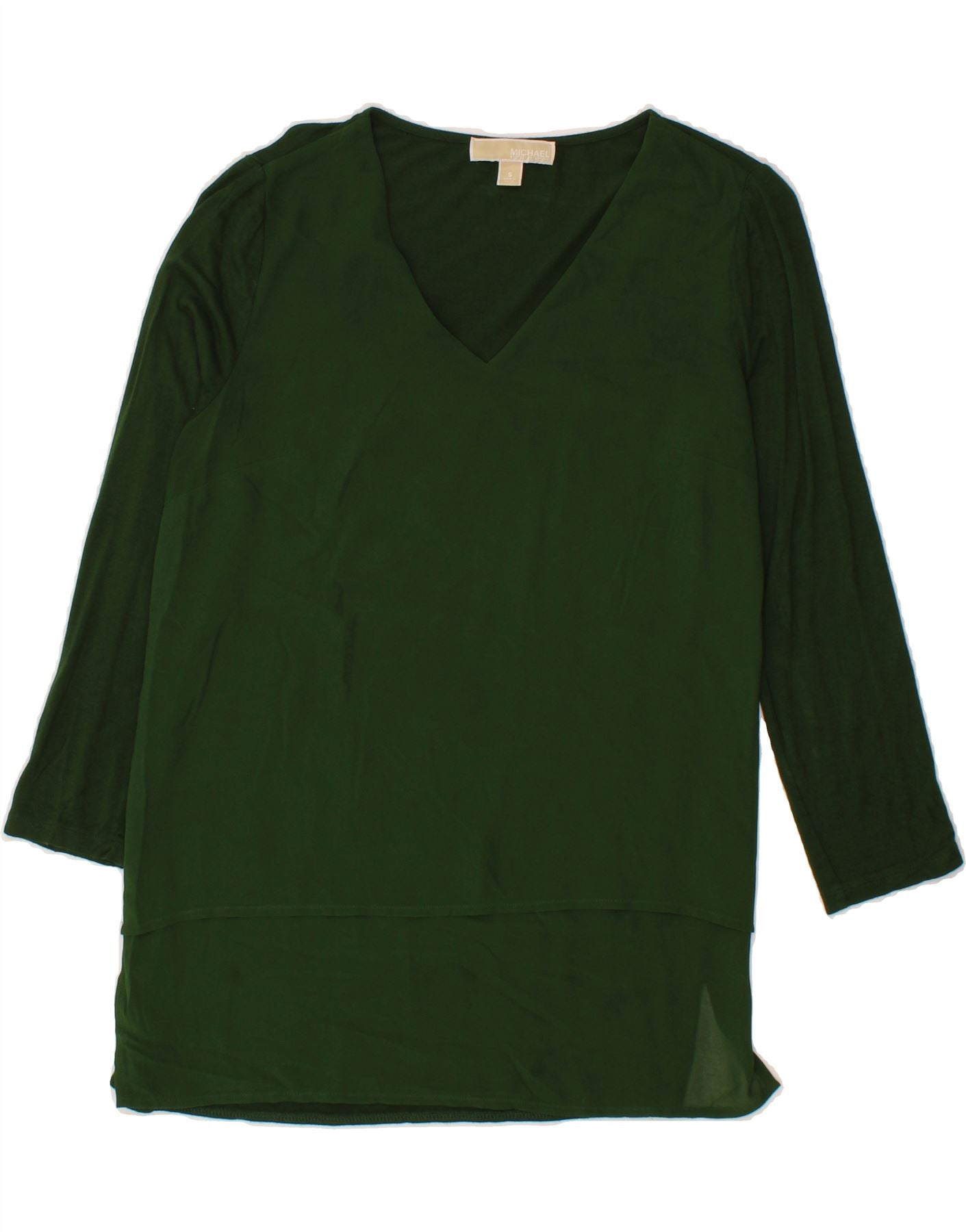 Michael kors green shirt on sale