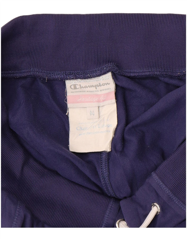 CHAMPION Womens Tracksuit Trousers Joggers UK 12 Medium  Navy Blue