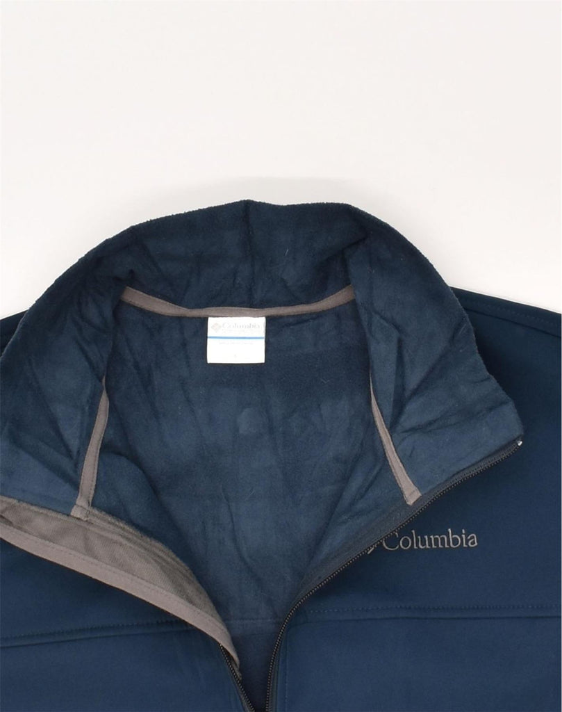 COLUMBIA Mens sportswear Tracksuit Top Jacket Large Navy Blue Polyester | Vintage Columbia | Thrift | Second-Hand Columbia | Used Clothing | Messina Hembry 