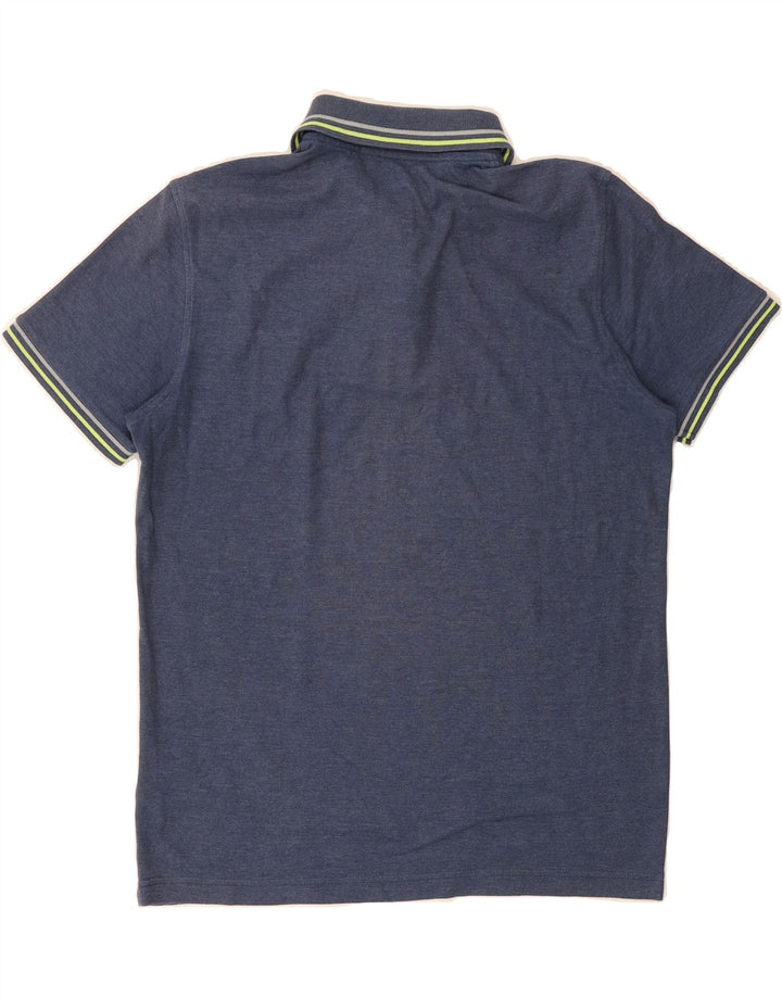 LOTTO Mens Polo Shirt Medium Blue Cotton Vintage Lotto and Second-Hand Lotto from Messina Hembry 