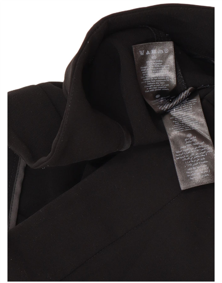 Hobbs Womens Straight Suit Trousers UK 10 Small W30 L30 Black Polyester
