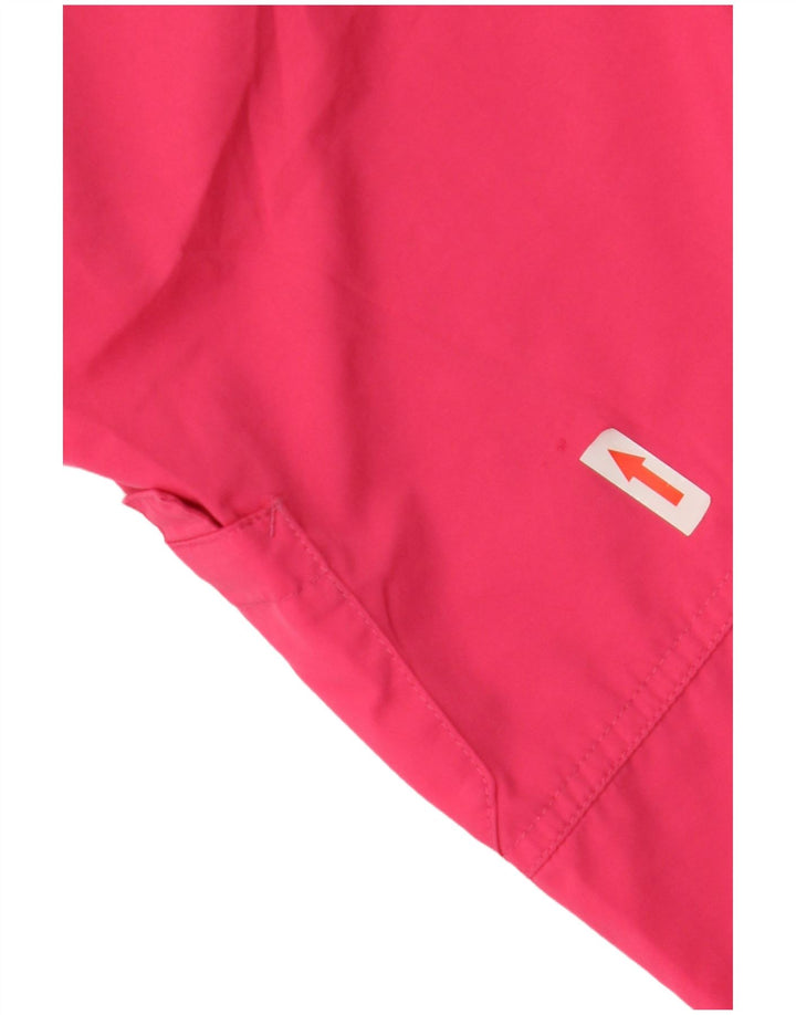 Nike Girls Bermuda Sport Shorts 7-8 Years Large Pink Polyester
