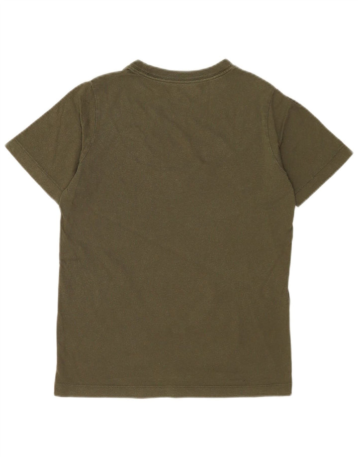 Nike Boys T-Shirt Top 10-11 Years Medium Khaki