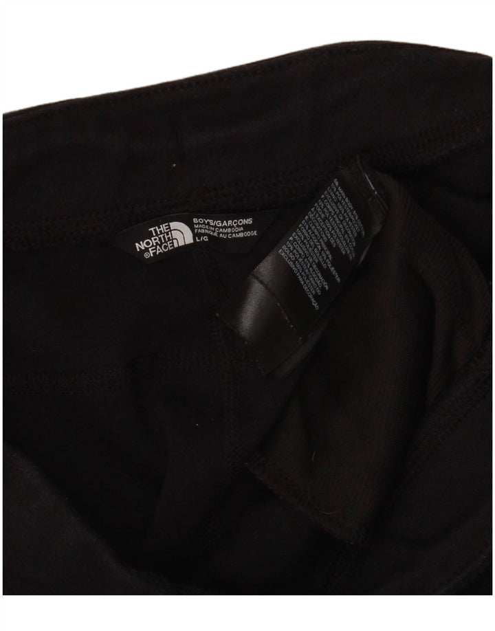 THE NORTH FACE Boys Tracksuit Trousers Joggers 11-12 Years Large Black