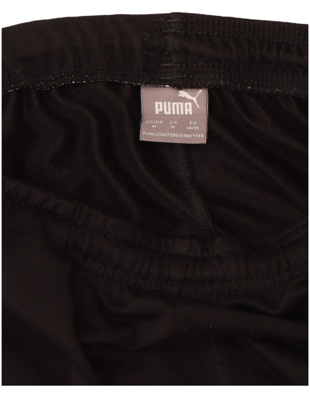 PUMA Mens Tracksuit Trousers Medium  Black Polyester