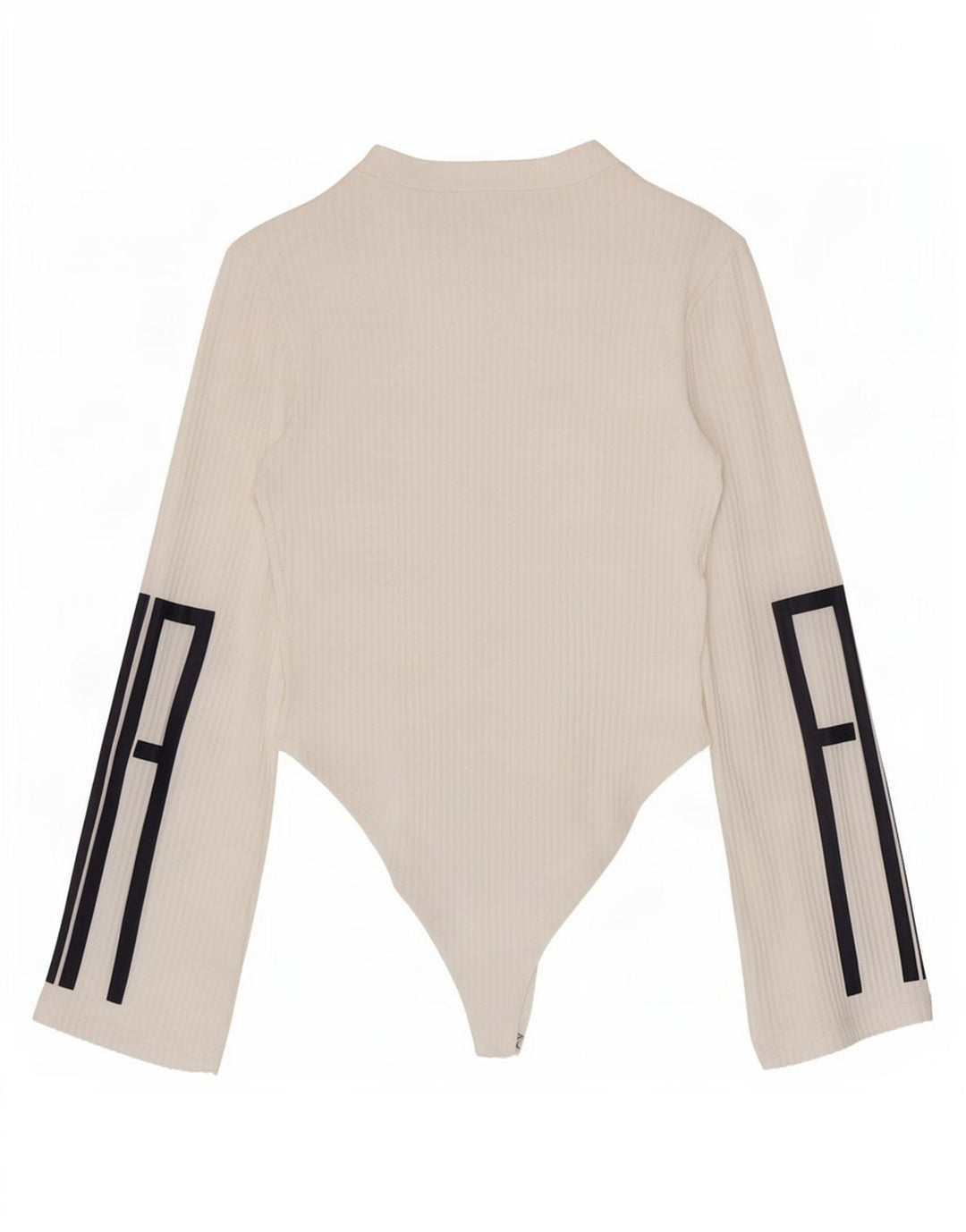 Fila Womens Graphic Long Sleeve Bodysuit UK 4 XS White