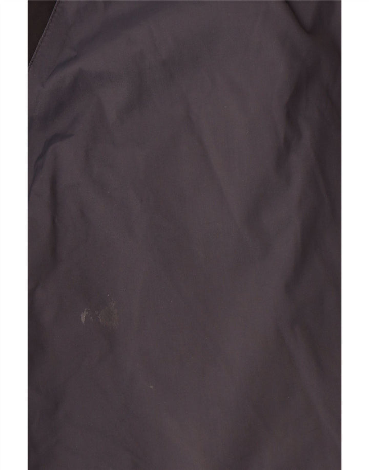 Jack Wolfskin Mens Rain Jacket UK 40/42 Large Navy Blue Polyester