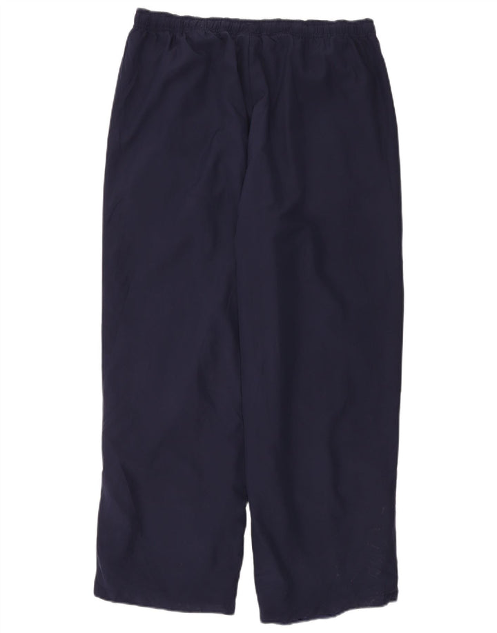 PUMA Mens Tracksuit Trousers Large Navy Blue Polyester