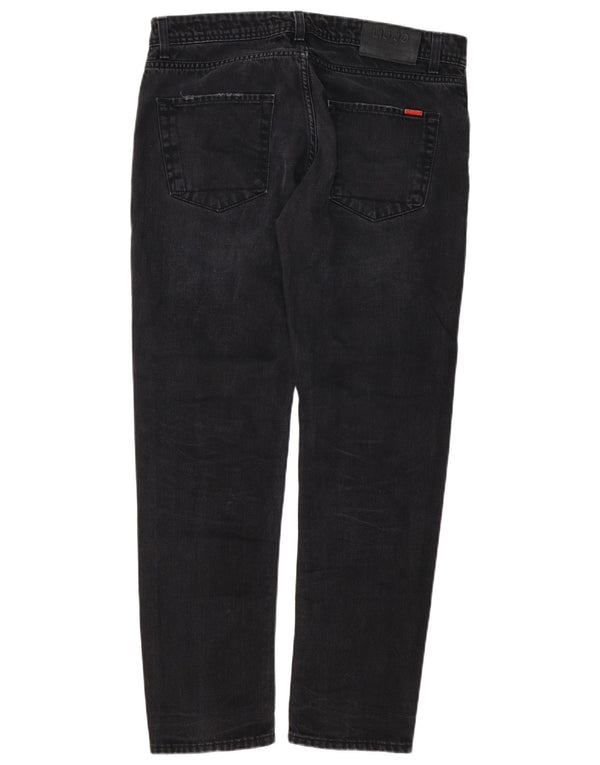 LIU JO Mens Slim Jeans W34 L30 Black
