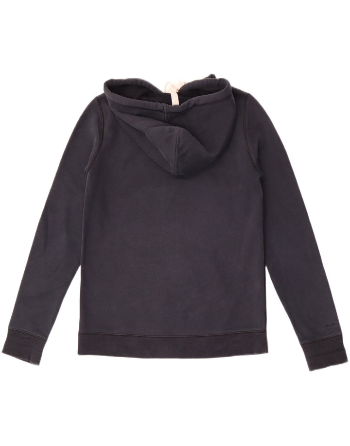 Under Armour Womens Graphic Hoodie Jumper UK 12 Medium Navy Blue