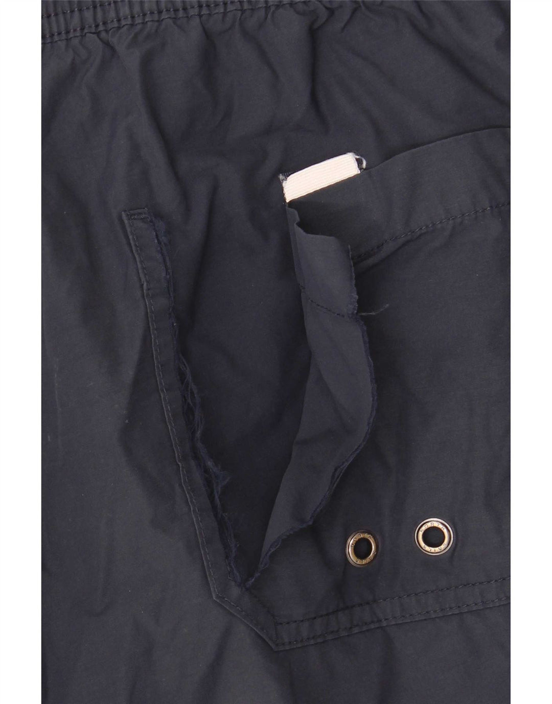 North Sails Mens Swimming Shorts Medium  Navy Blue Cotton