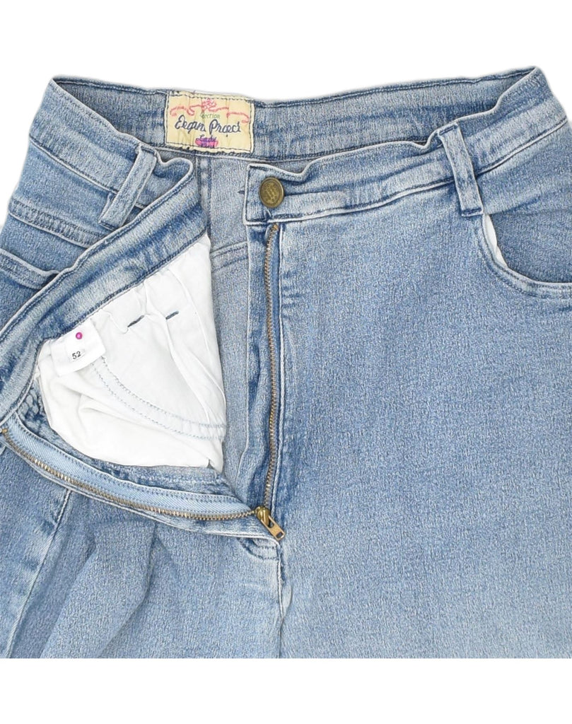 VINTAGE Womens Slim Jeans W32 L29 Blue Cotton | Vintage | Thrift | Second-Hand | Used Clothing | Messina Hembry 