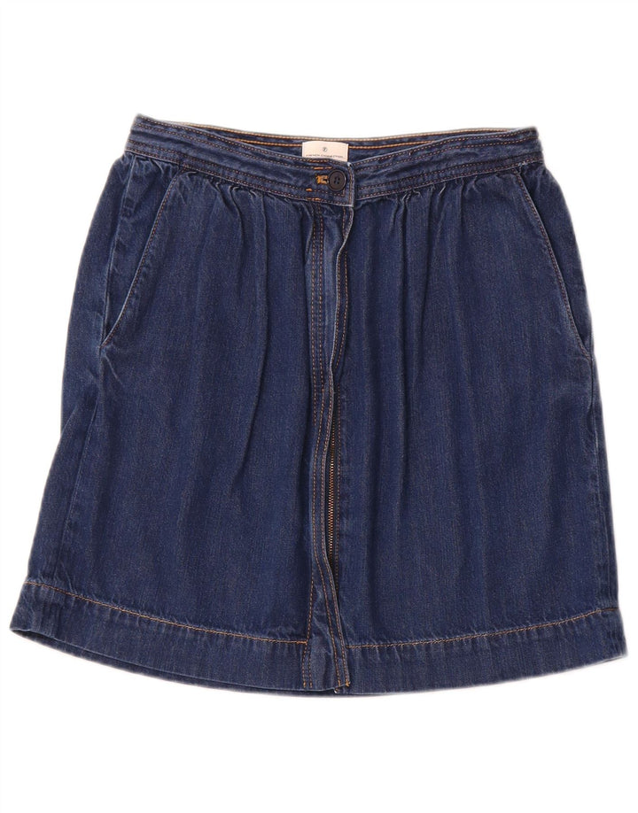FRENCH CONNECTION Womens Denim Skirt UK 10 Small W26  Blue