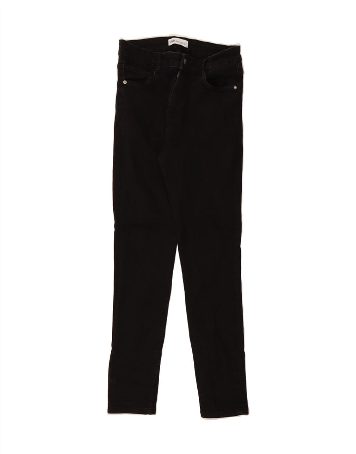 ZARA Womens Slim Jeans EU 42 Large W30 L29 Black Cotton Vintage Zara and Second-Hand Zara from Messina Hembry 