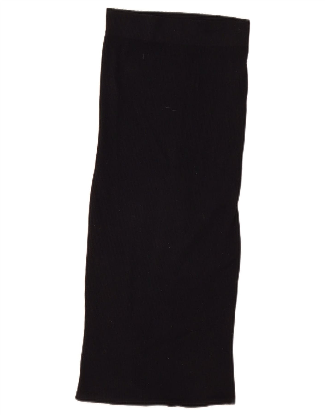 Zara Womens Maxi Skirt Small W26  Black Nylon