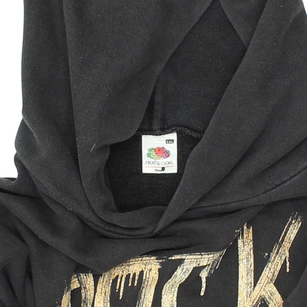 Rock Im Park 2014 Mens Black Pullover Hoodie | German Music Festival VTG | Vintage Messina Hembry | Thrift | Second-Hand Messina Hembry | Used Clothing | Messina Hembry 