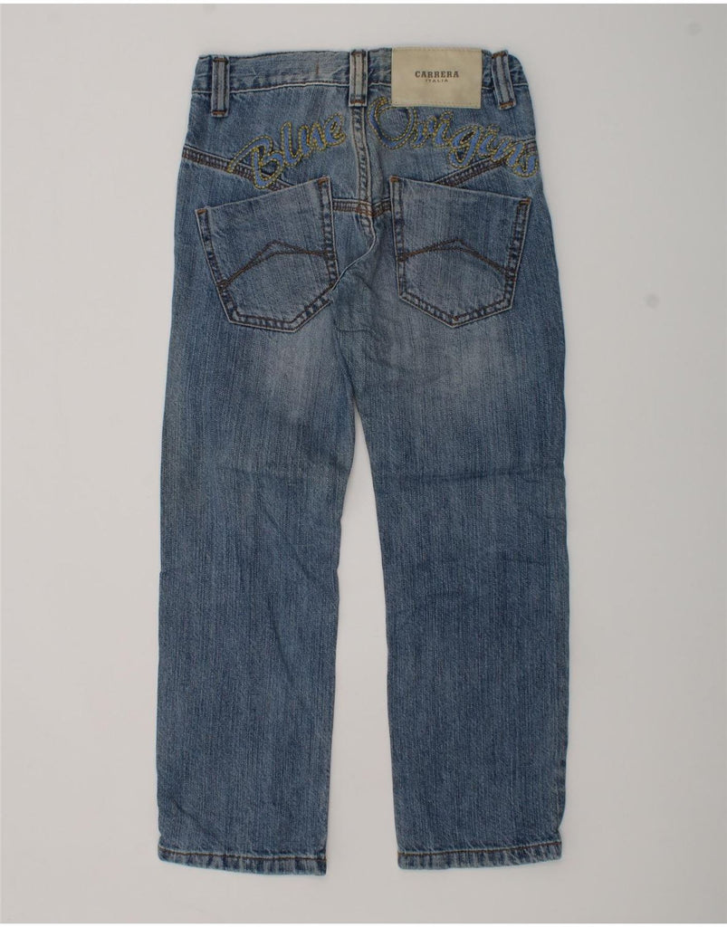 CARRERA Girls Straight Jeans 5-6 Years W22 L20  Blue Cotton | Vintage Carrera | Thrift | Second-Hand Carrera | Used Clothing | Messina Hembry 