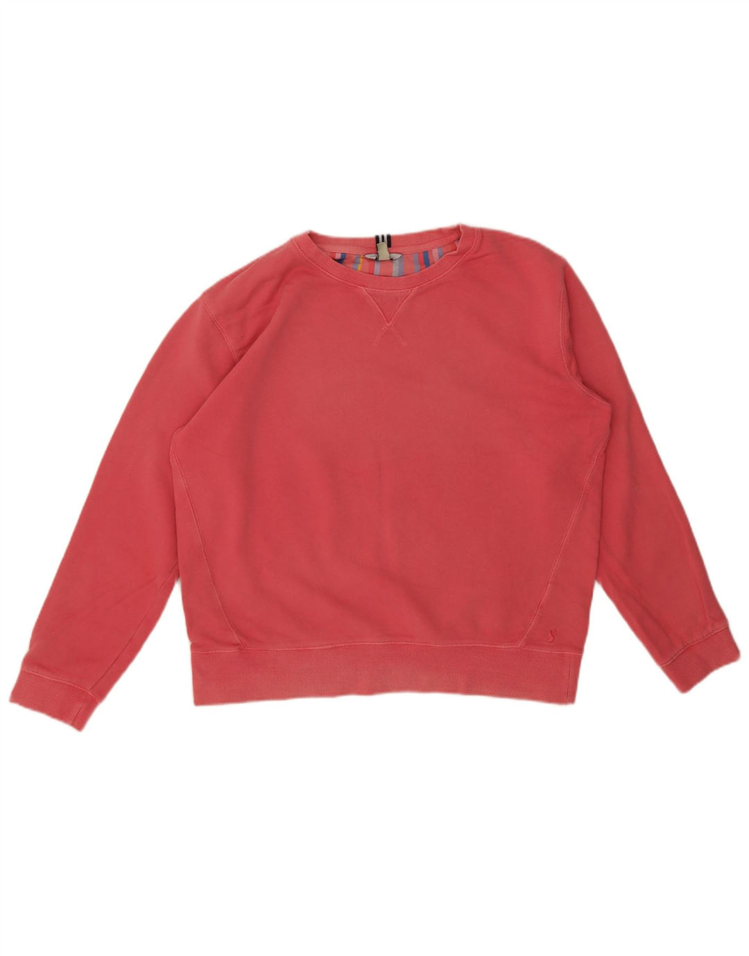 Joules Womens Sweatshirt Jumper UK 12 Medium Pink Cotton
