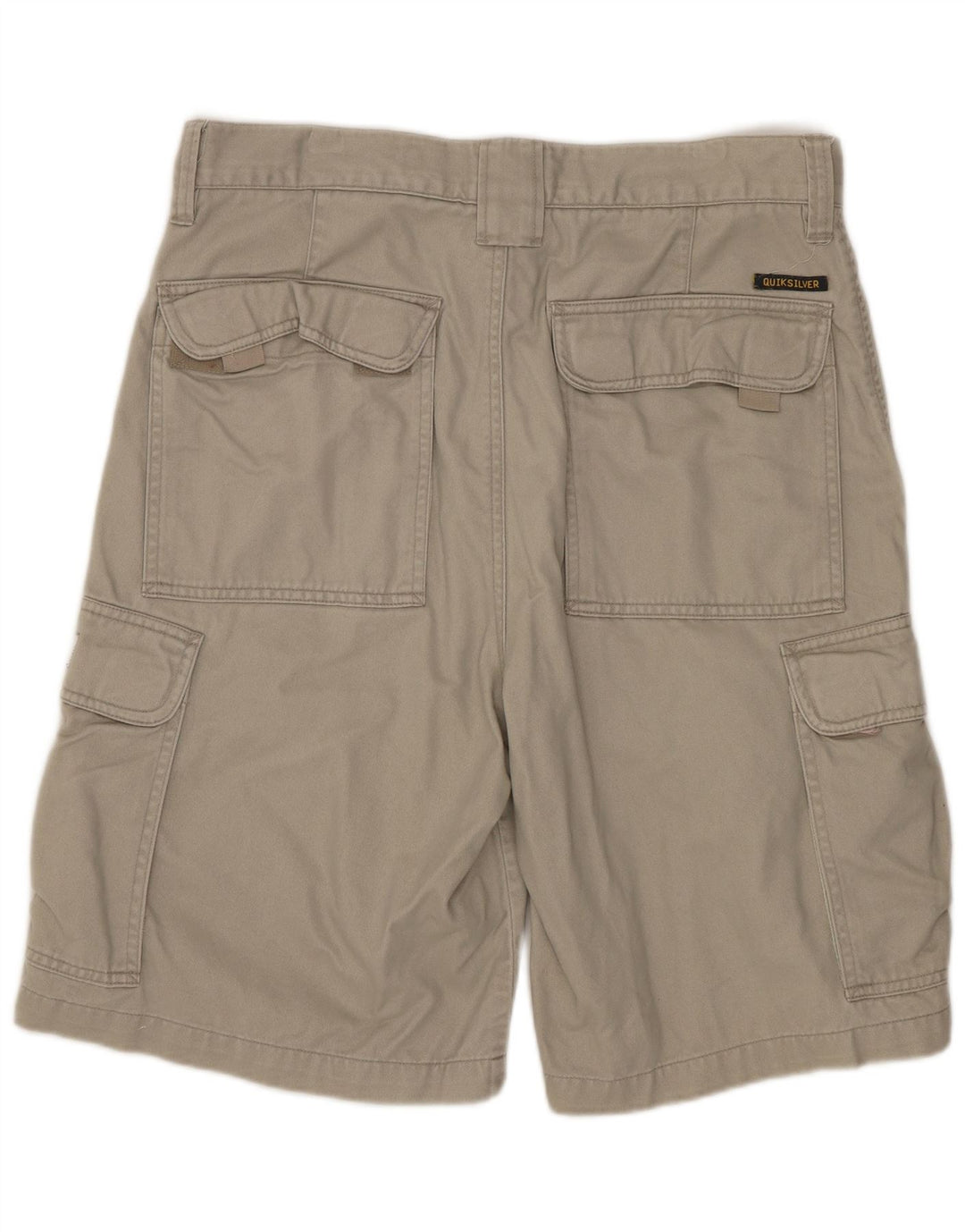 QUIKSILVER Mens Cargo Shorts W30 Medium Grey Cotton