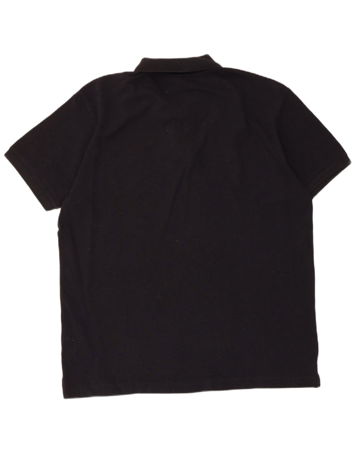 North Sails Mens Polo Shirt 2XL Black Cotton