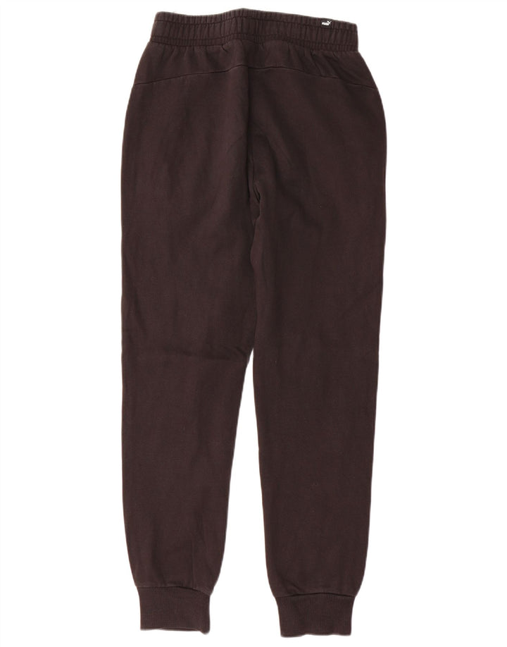 Puma Mens Tracksuit Trousers Joggers Small Black Cotton
