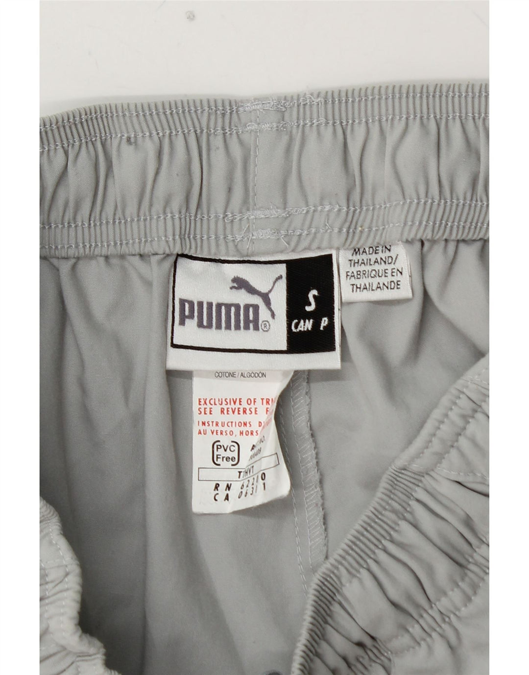 PUMA Mens Capri Tracksuit Trousers Small  Grey Polyester