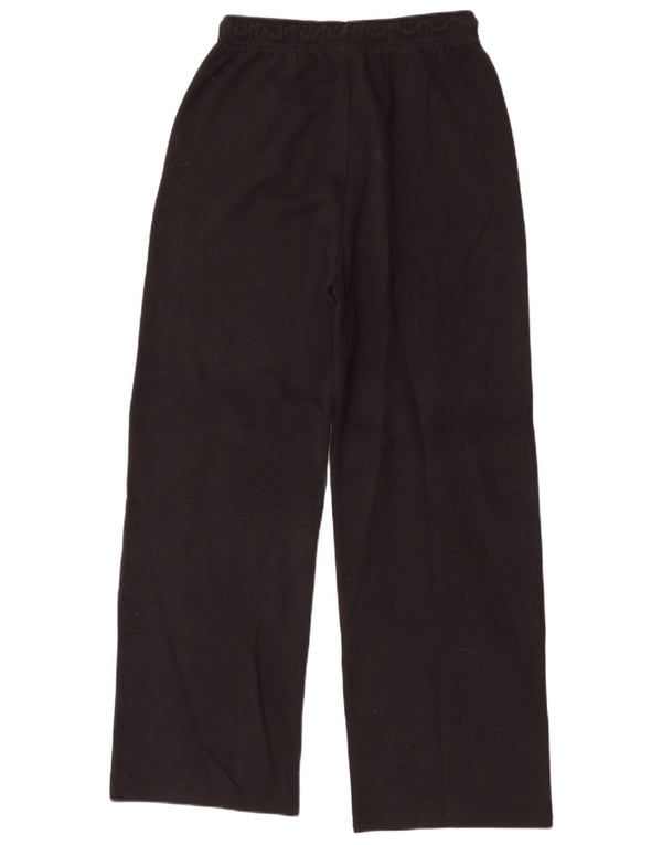 Zara Mens Tracksuit Trousers Small Black Cotton