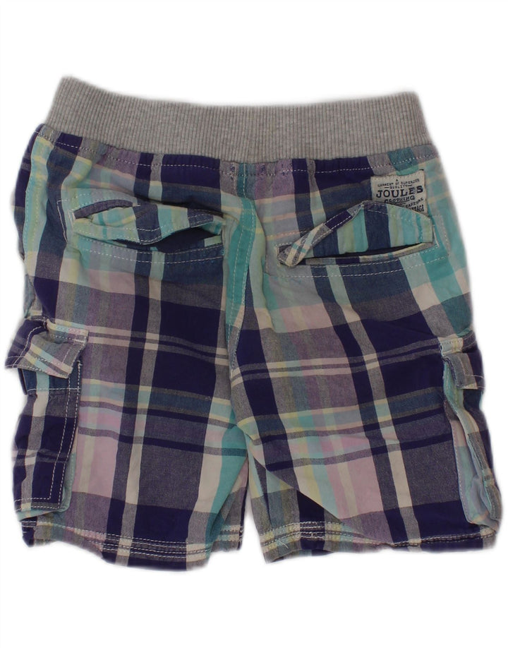 Joules Girls Cargo Shorts 2-3 Years W20 Multicoloured Check