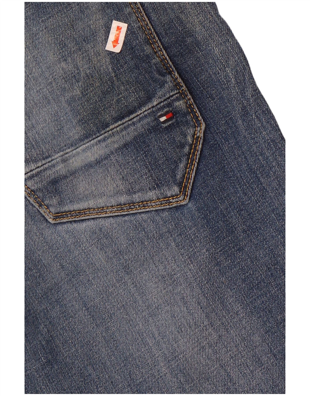 Tommy Hilfiger Mens Straight Jeans W33 L32 Blue Cotton