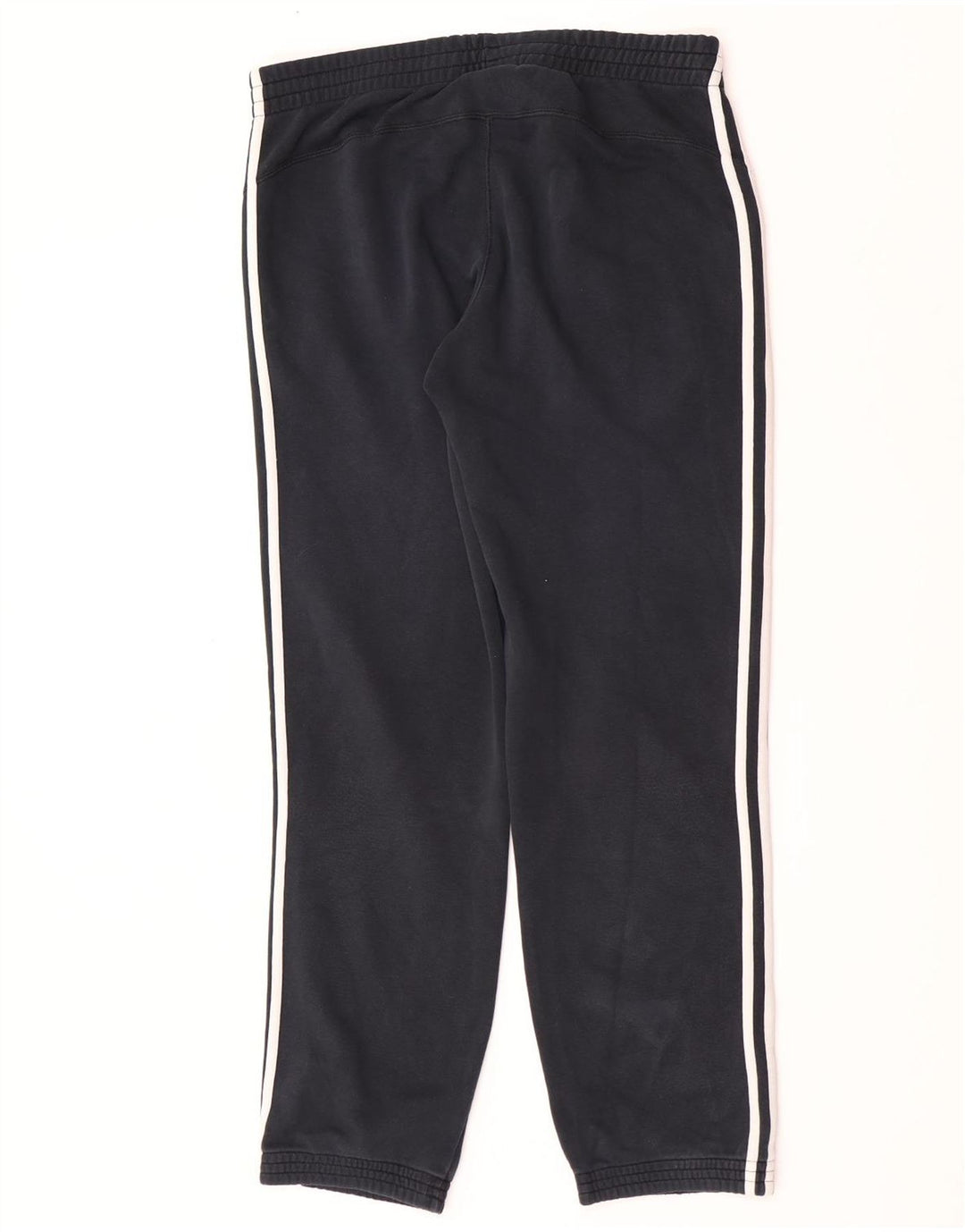 Adidas Mens Tracksuit Trousers Joggers Large Navy Blue Cotton