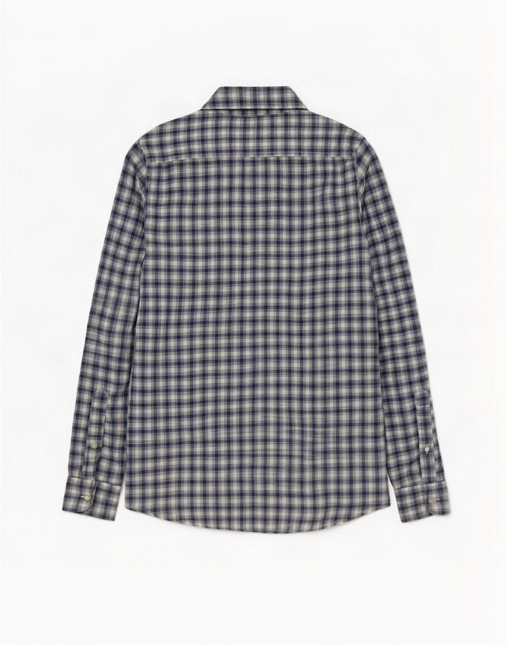 Hollister Mens Shirt Medium Blue Check