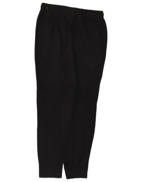 Nike Womens Tracksuit Trousers Joggers UK 12 Medium Black Cotton