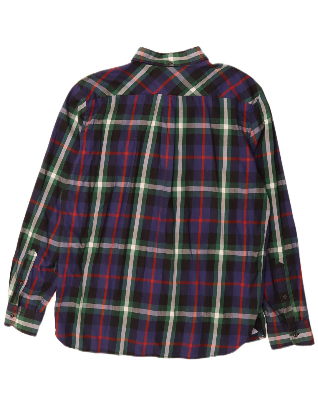 LEVI'S Mens Standard Fit Flannel Shirt Large Multicoloured Check Cotton