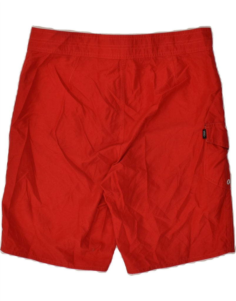 VANS Mens Swimming Shorts Medium Red | Vintage Vans | Thrift | Second-Hand Vans | Used Clothing | Messina Hembry 