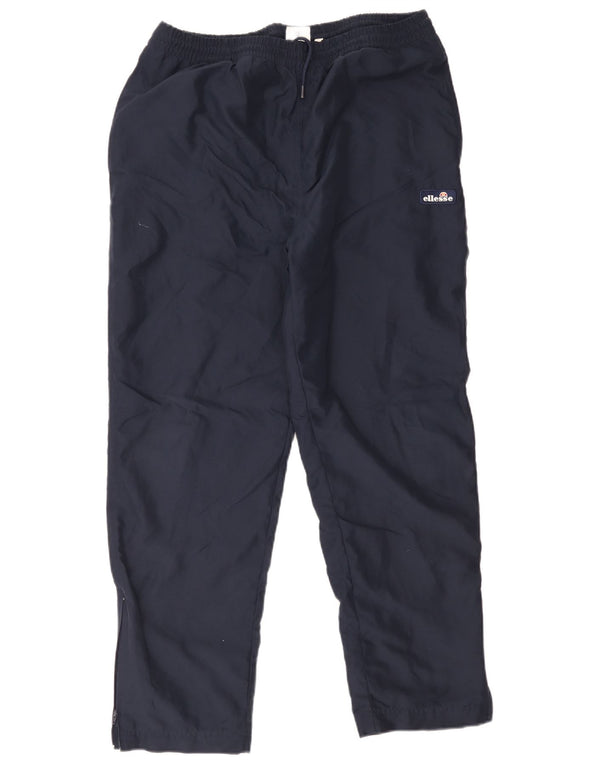 Ellesse Mens Tracksuit Trousers Large Navy Blue Polyester
