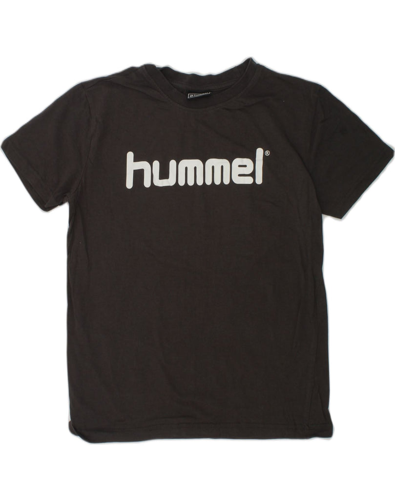 HUMMEL Boys Graphic T-Shirt Top 11-12 Years Grey | Vintage Hummel | Thrift | Second-Hand Hummel | Used Clothing | Messina Hembry 