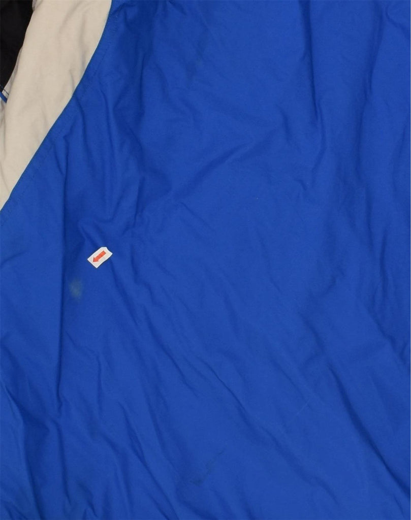 COLUMBIA Boys Windbreaker Jacket 15-16 Years Blue Colourblock Polyester | Vintage Columbia | Thrift | Second-Hand Columbia | Used Clothing | Messina Hembry 