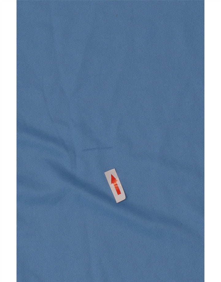 Nike Mens Dri Fit T-Shirt Top Medium Blue Polyester